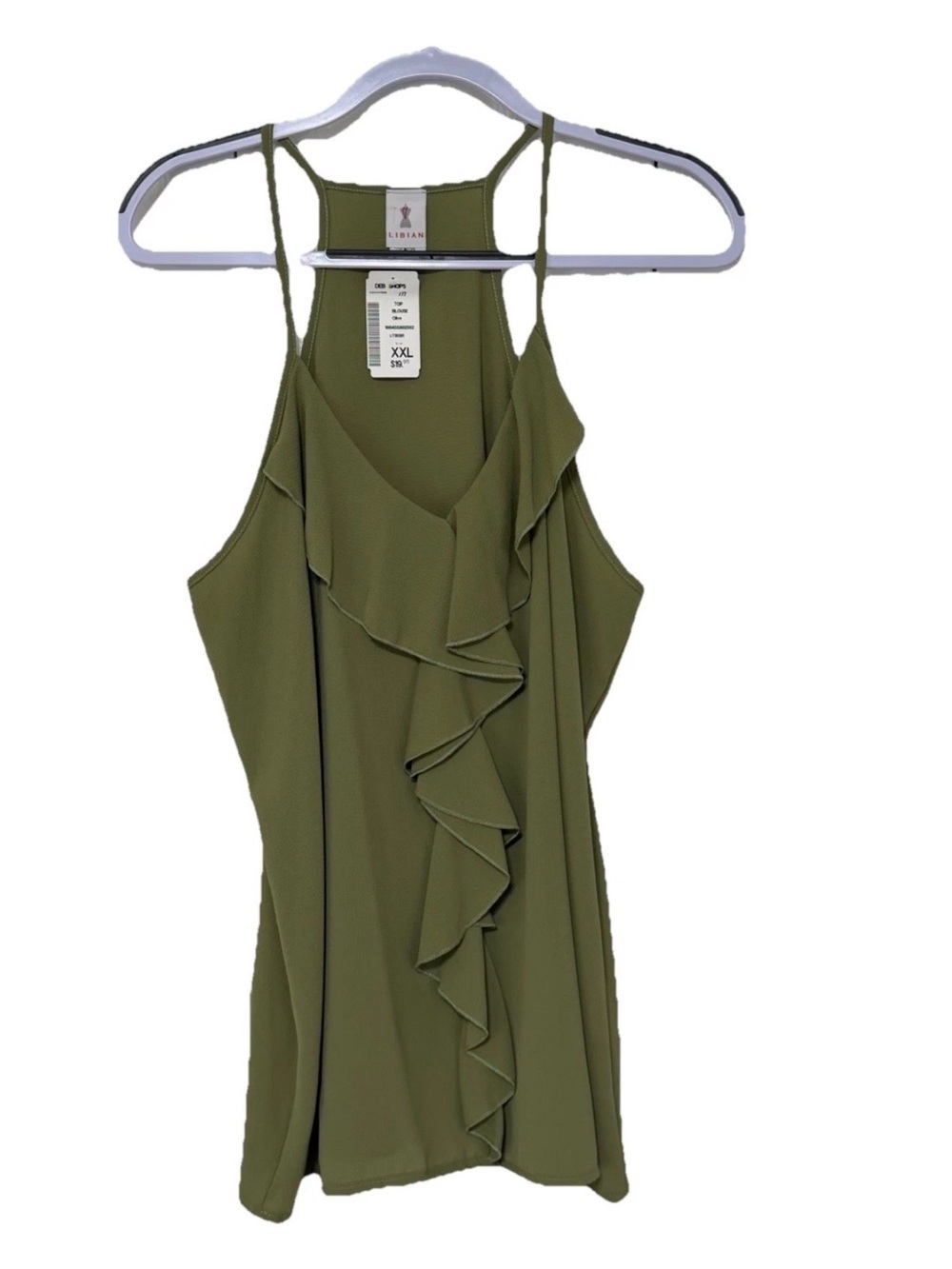 Libian Razorback Tank Top NWT - Picture 2 of 4